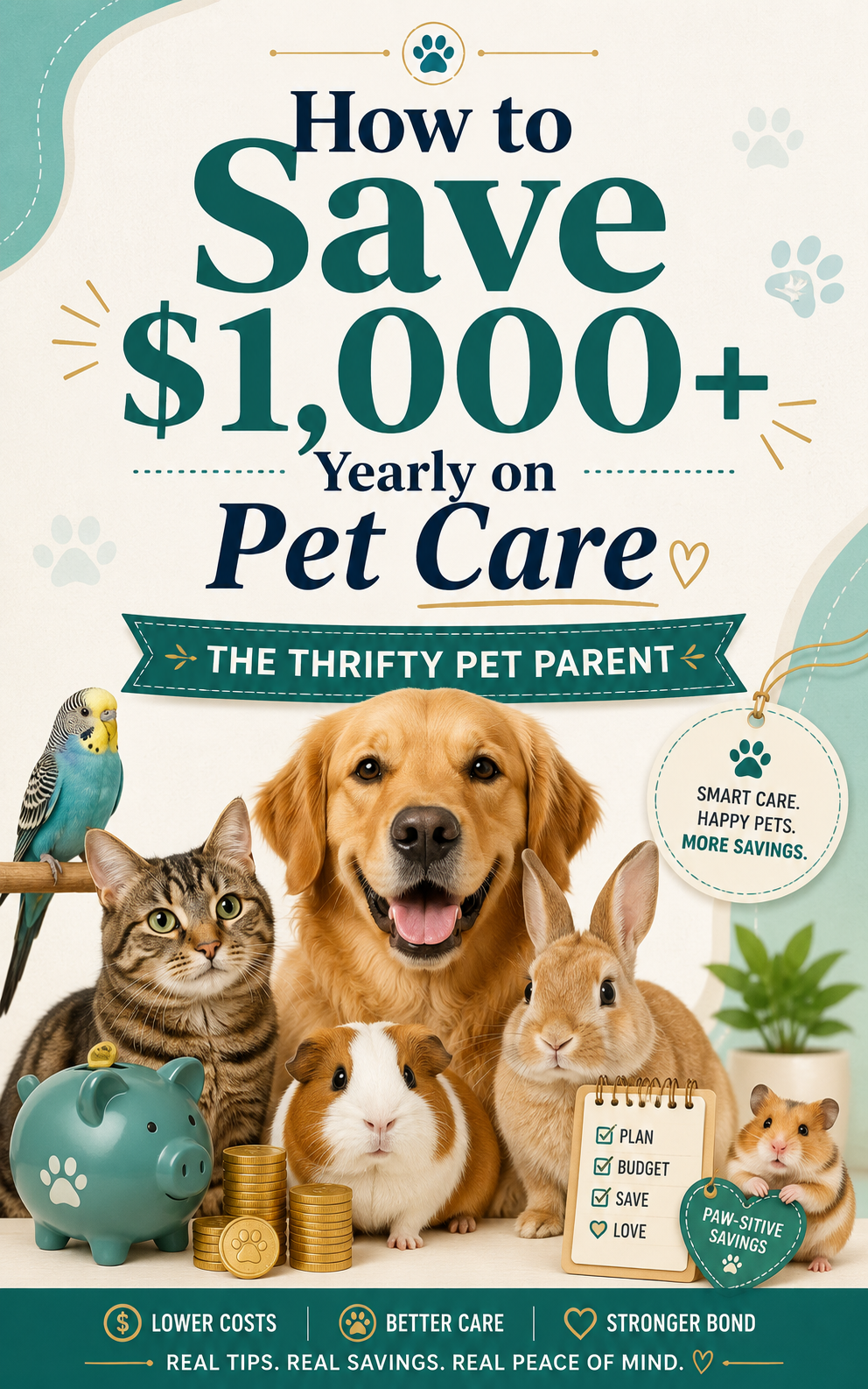 How To Save $1000+ Yearly On Pet Care